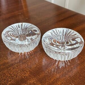 Iittala Glass Candle Holders